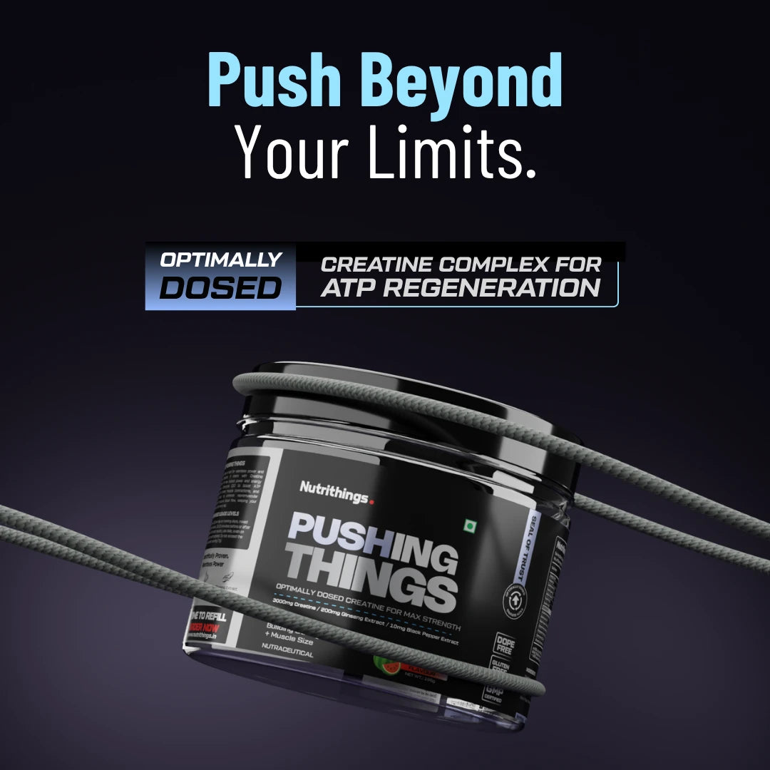 Pushing Things Creatine Complex for ATP Regeneration