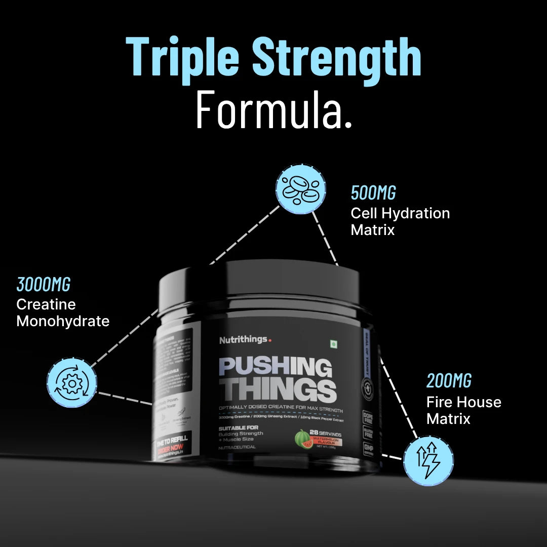 Pushing Things Creatine Complex for ATP Regeneration