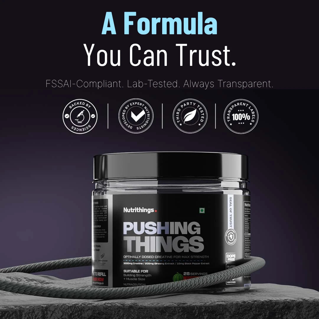 Pushing Things Creatine Complex for ATP Regeneration