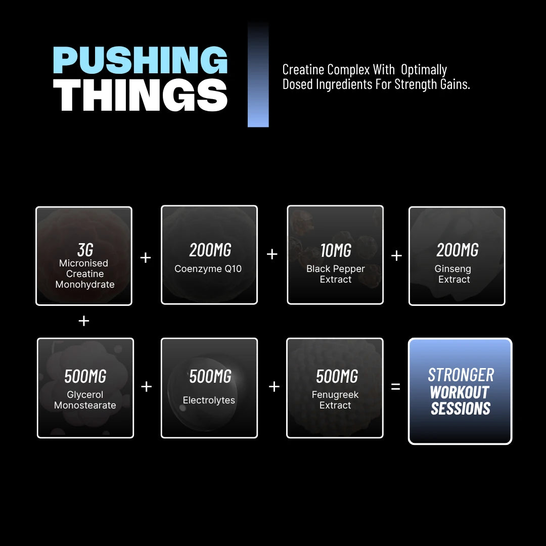 Pushing Things Creatine Complex for ATP Regeneration