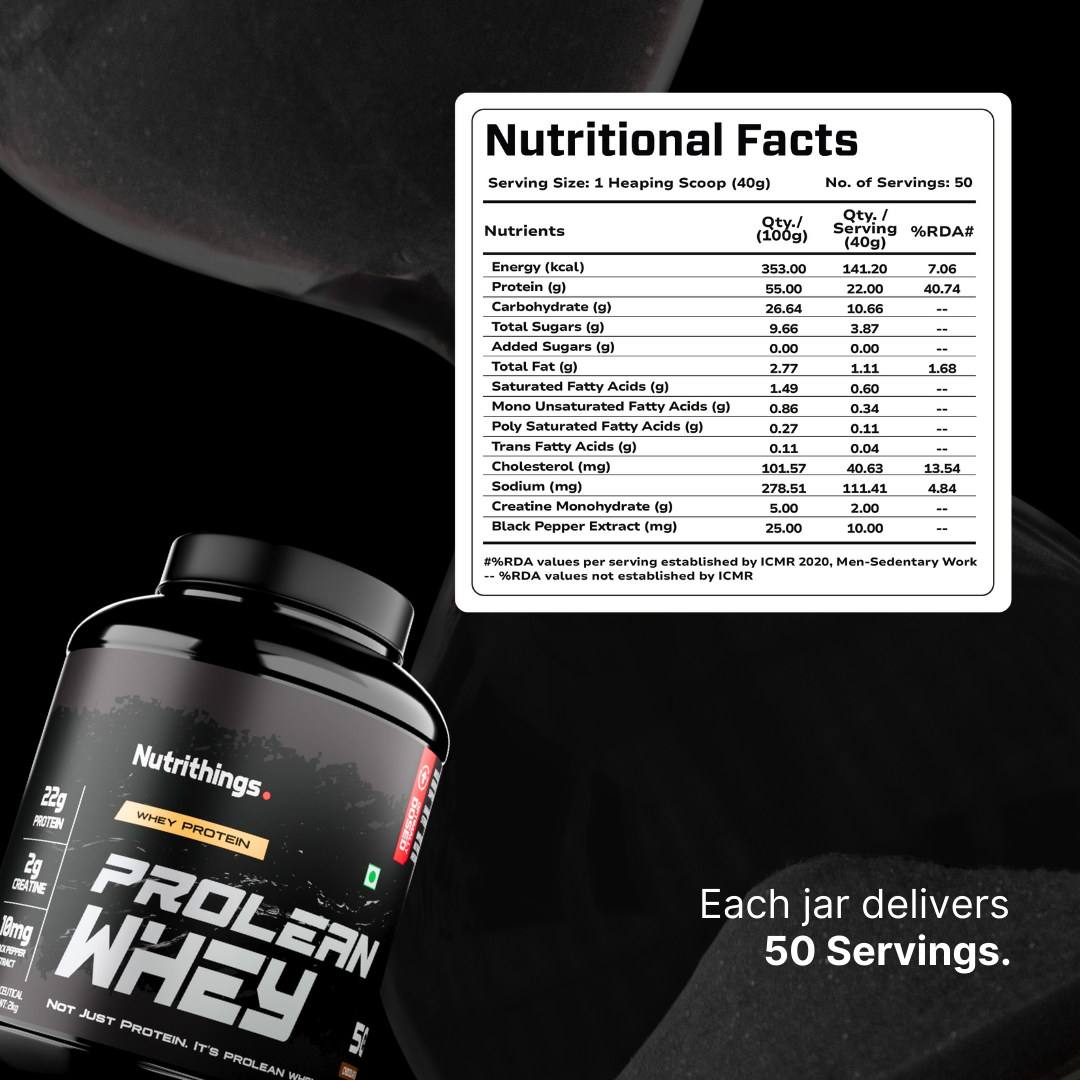 ProLean Whey – Creatine Powered Protein