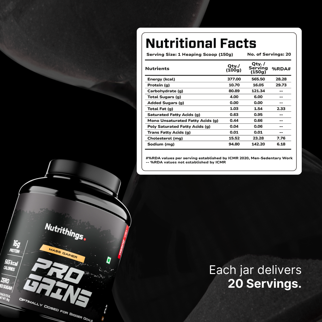 Pro Gains – Clean Mass Gainer