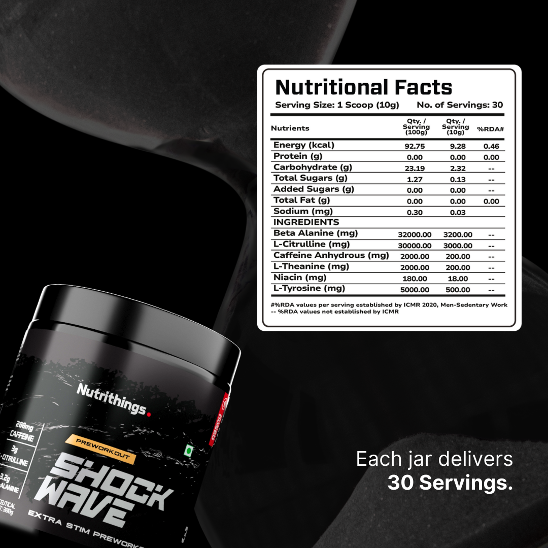 Shock Wave – Extra Stim Pre-Workout