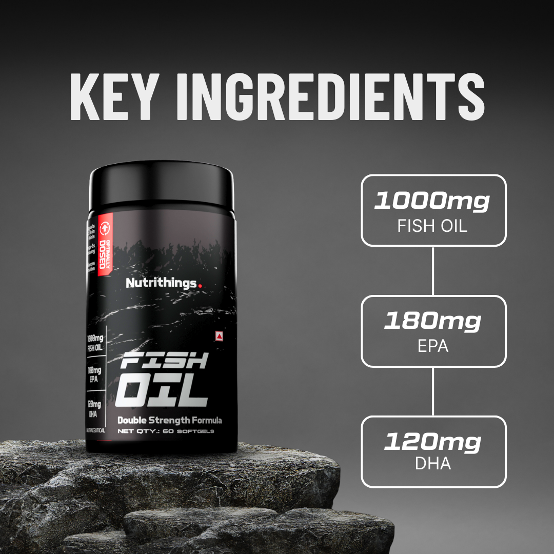 Fish Oil – Double Strength Omega 3 Formula