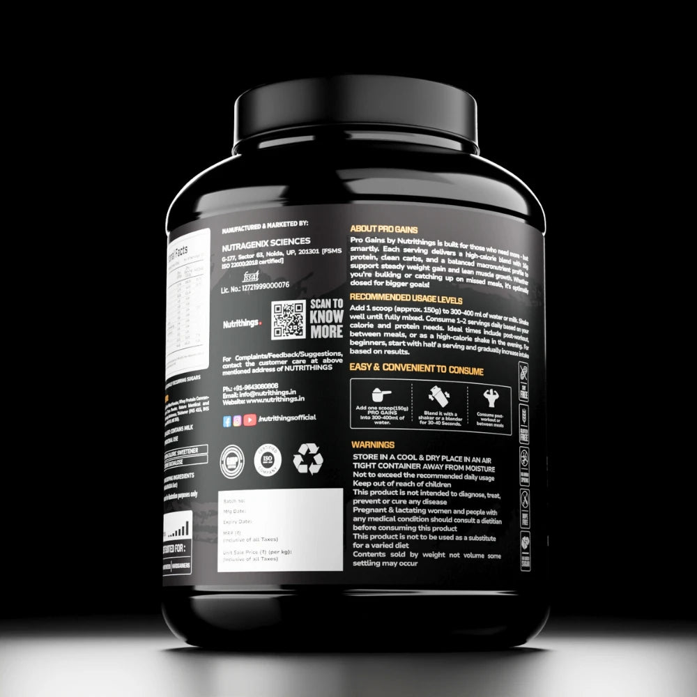 PRO_GAINS_MASS_GAINER_Chocolate_3Kg_Back