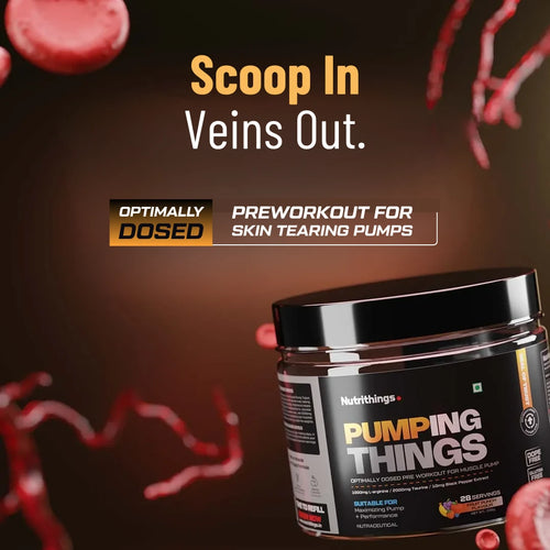 Pumping Things Pre Workout For Next Level Pump