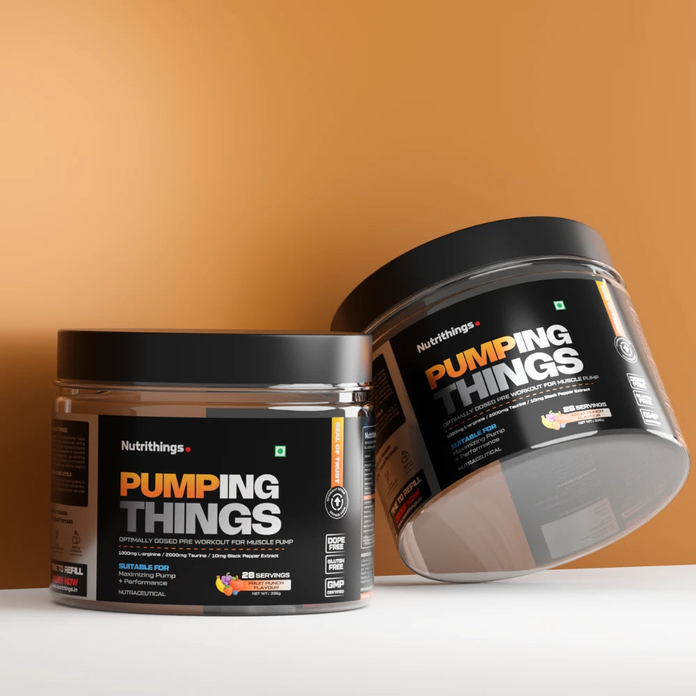 Pumping Things Pre Workout For Next Level Pump