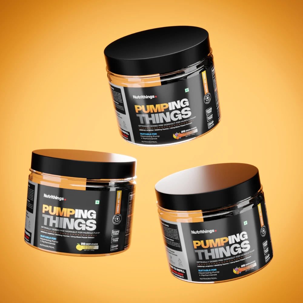 Pumping Things Pre Workout For Next Level Pump