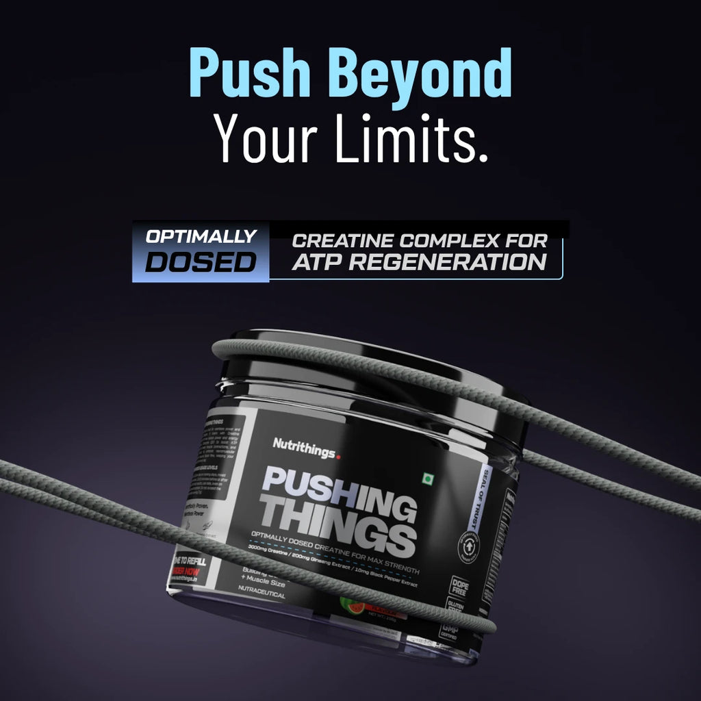 Pushing Things Creatine Complex for ATP Regeneration